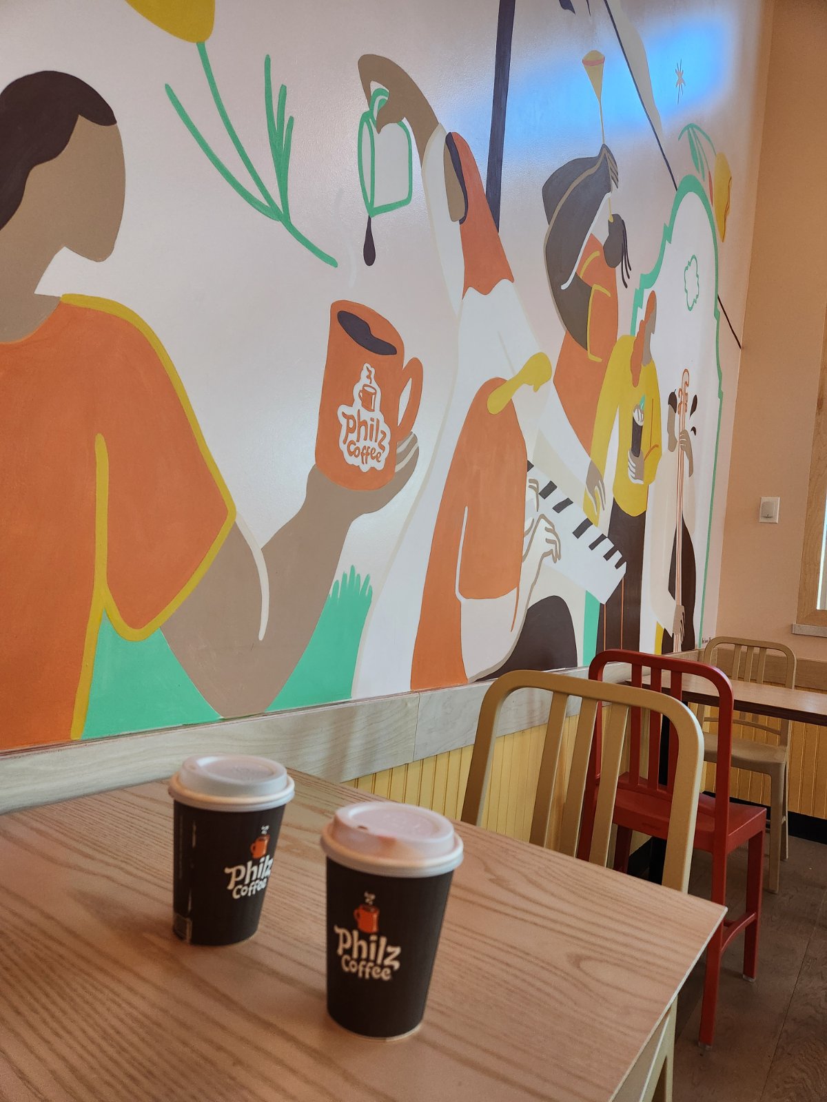 Coffee at the new Philz in Concord