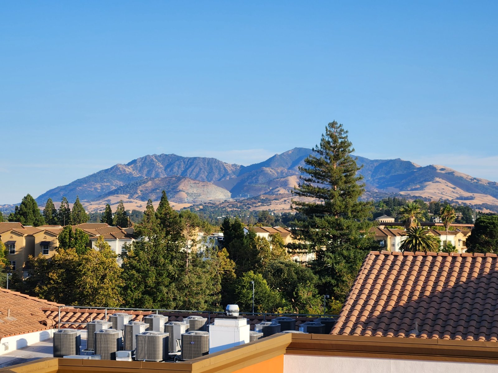 Mount Diablo Rooftop View